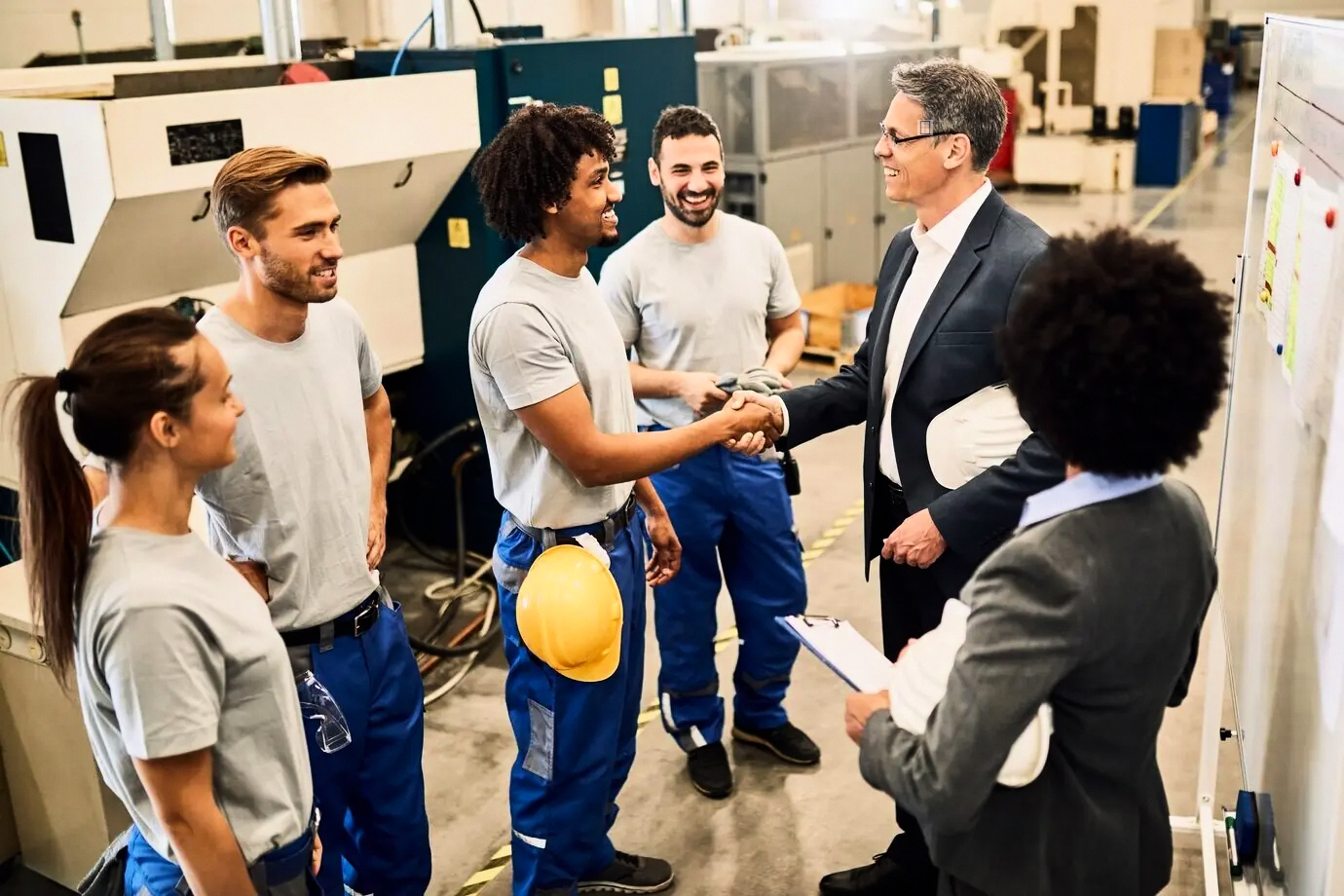 Laboratorio de taller probando nuevas señales consulting-b2b